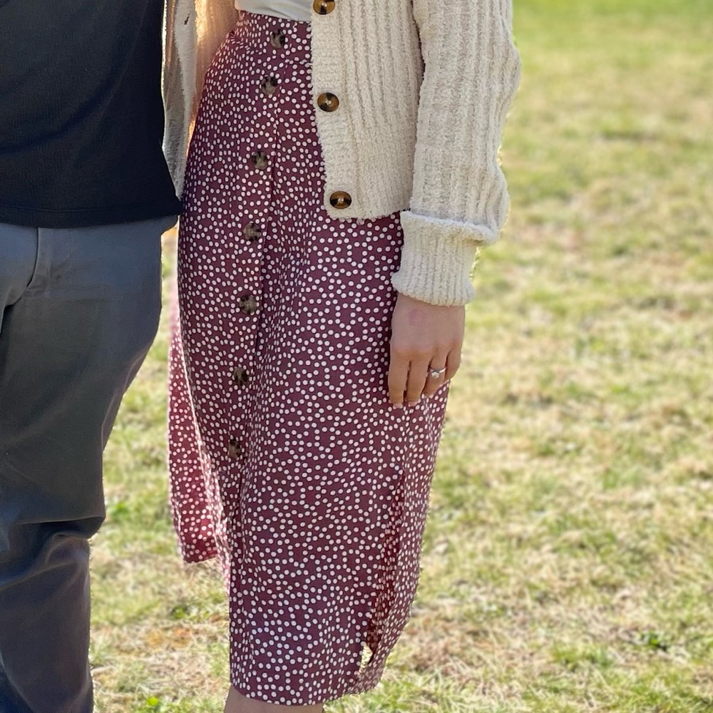 Express XS high waist skirt